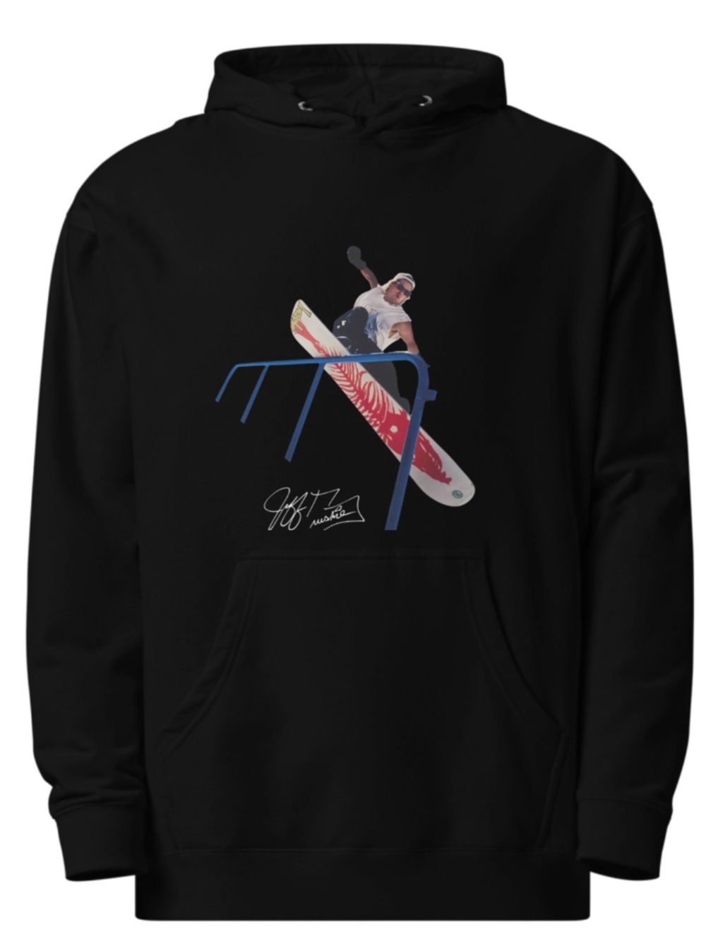 Jeff Brushie Snowboarding hoodie   ( Burton Snowboard ) Snowoard hoodie